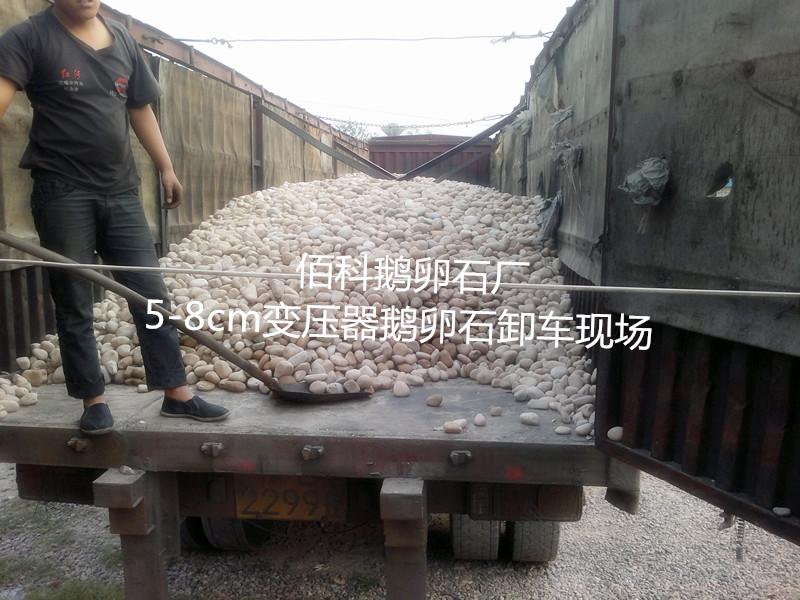 鋪路鵝卵石能用5-8cm公分的嗎？